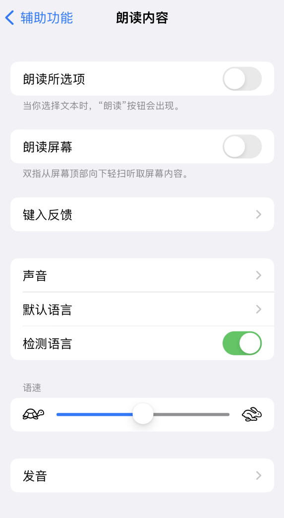 于洪苹果服务网点分享iOS 16 小技巧：让 iPhone 朗读屏幕上的内容或所选择的文本 